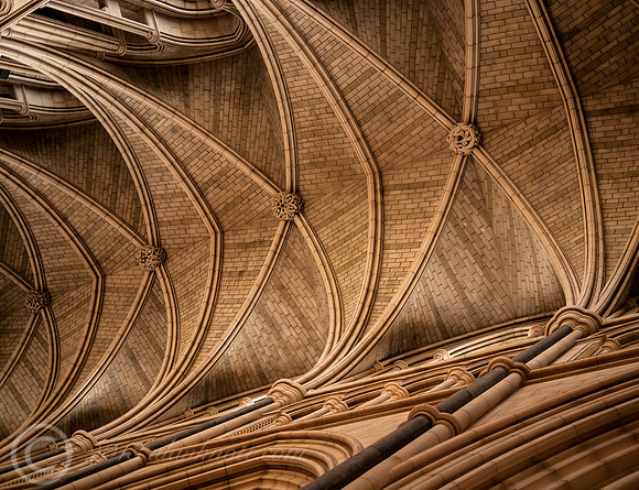 Roof of Southwark Cathedral, London