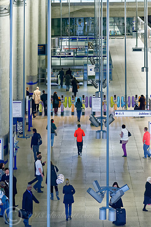 Canary Wharf Station, London