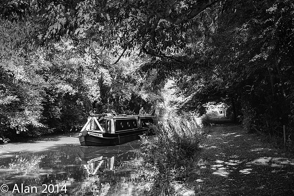 Canal Boat, Welford, Northampton